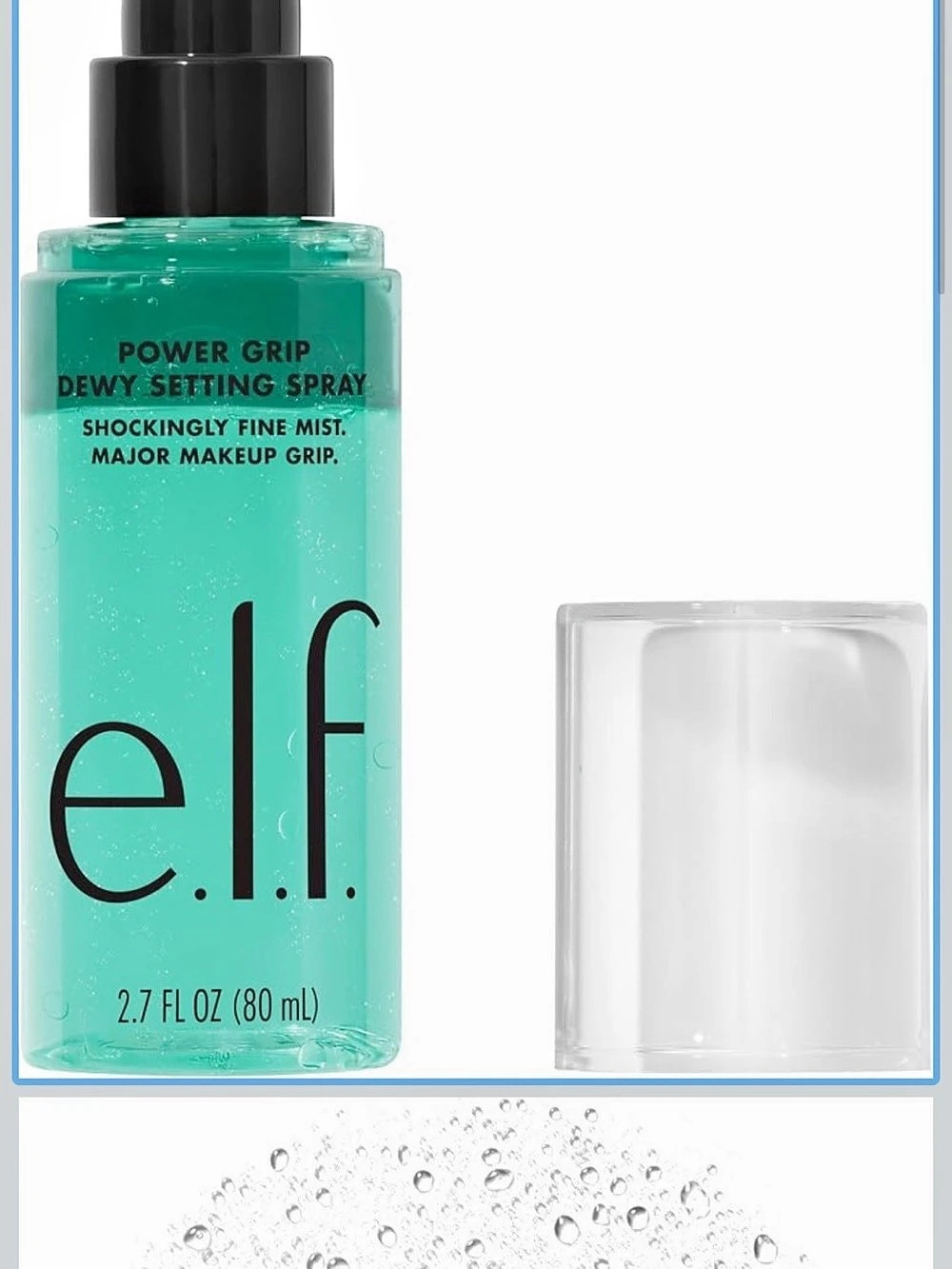 e.l.f. Power Grip Dewy Setting Spray 2.7 oz NWT